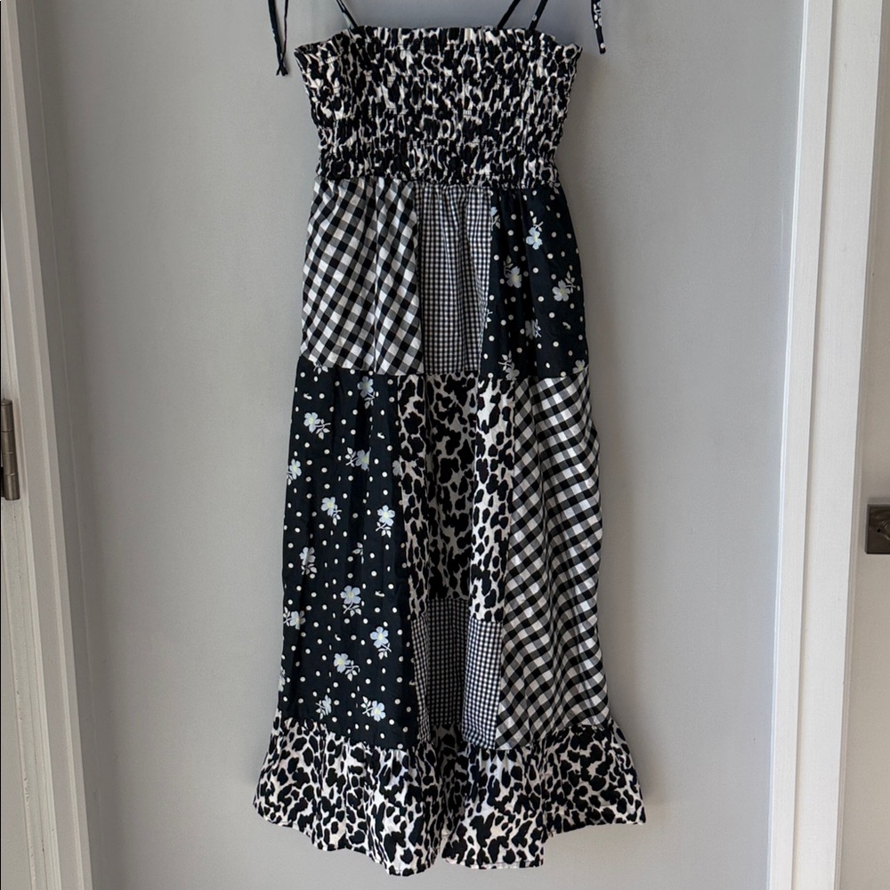 Sandy Liang X Target Gingham Patchwork Mixed Prin… - image 5